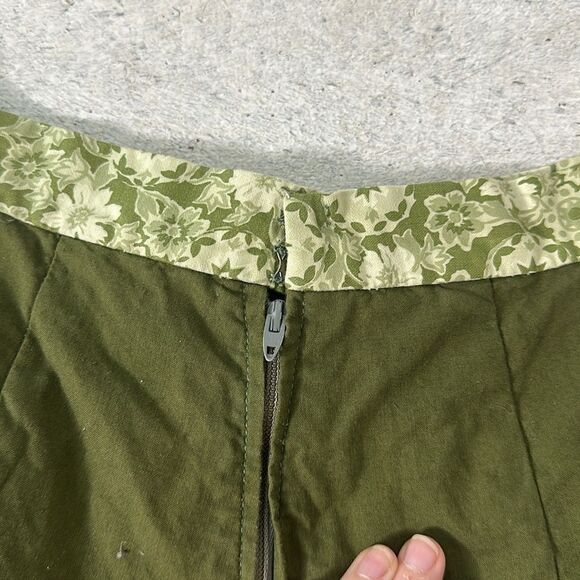 Vintage 50s/60s Floral Peplum And High Rise Short Set - Picture 6 of 10